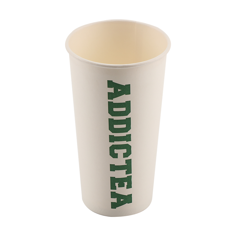 22 oz műanyagmentes bevonópapír pohár