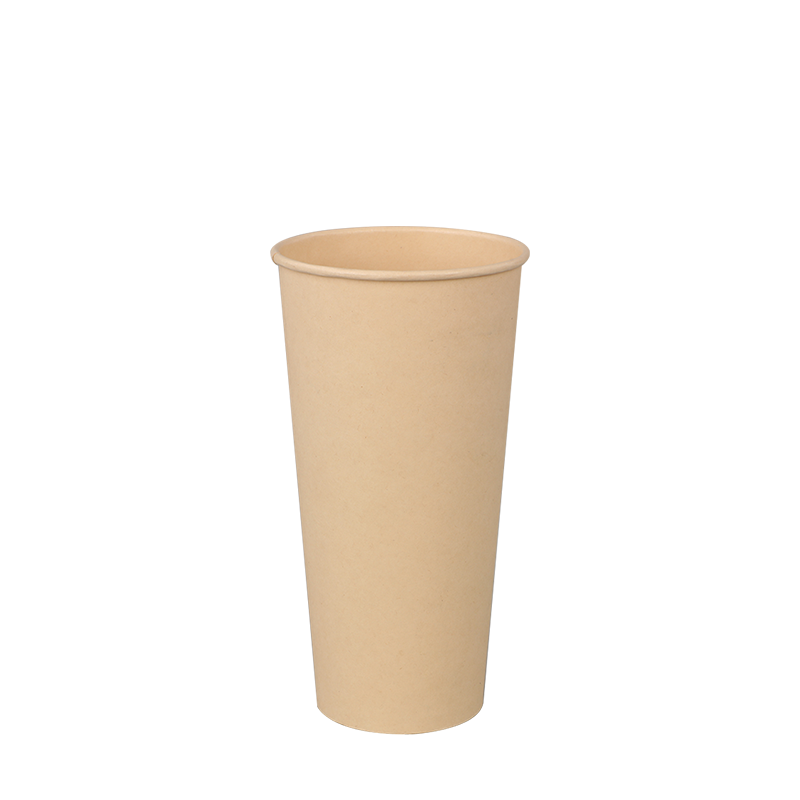 8 oz vízálló bambusz egyfalú forró papírpoharak