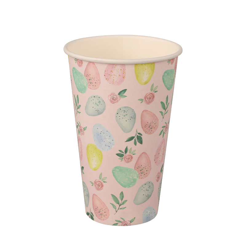 16 oz hideg tejes tea papírpoharak